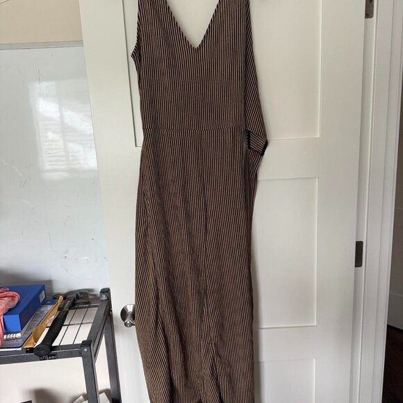 Mng Black And Tan Jumpsuit - Picture 1 of 3